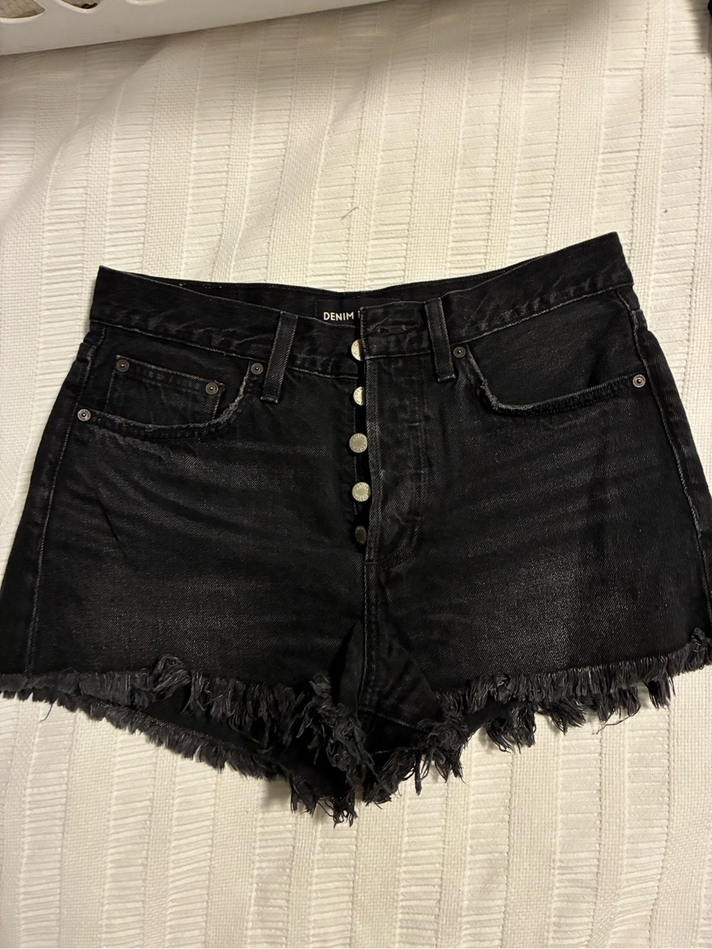 Denim forum The Ex Boyfriend Short - black size 26
